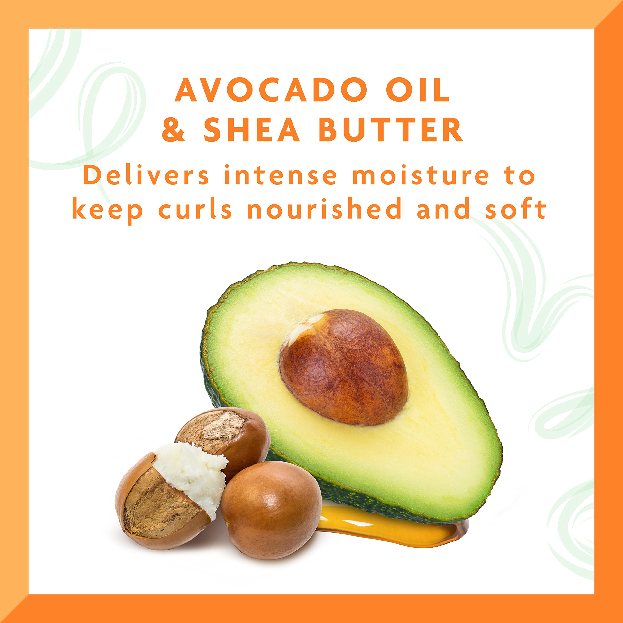 **Cantu Avocado Hydrating Silicone-Free Conditioner with Pure Shea Butter, 13.5 oz (Pack of 2) – Deep Moisture for Curly, Coily & Natural Hair – Perfect for Dry, Damaged Hair Care & Daily Hydration**
