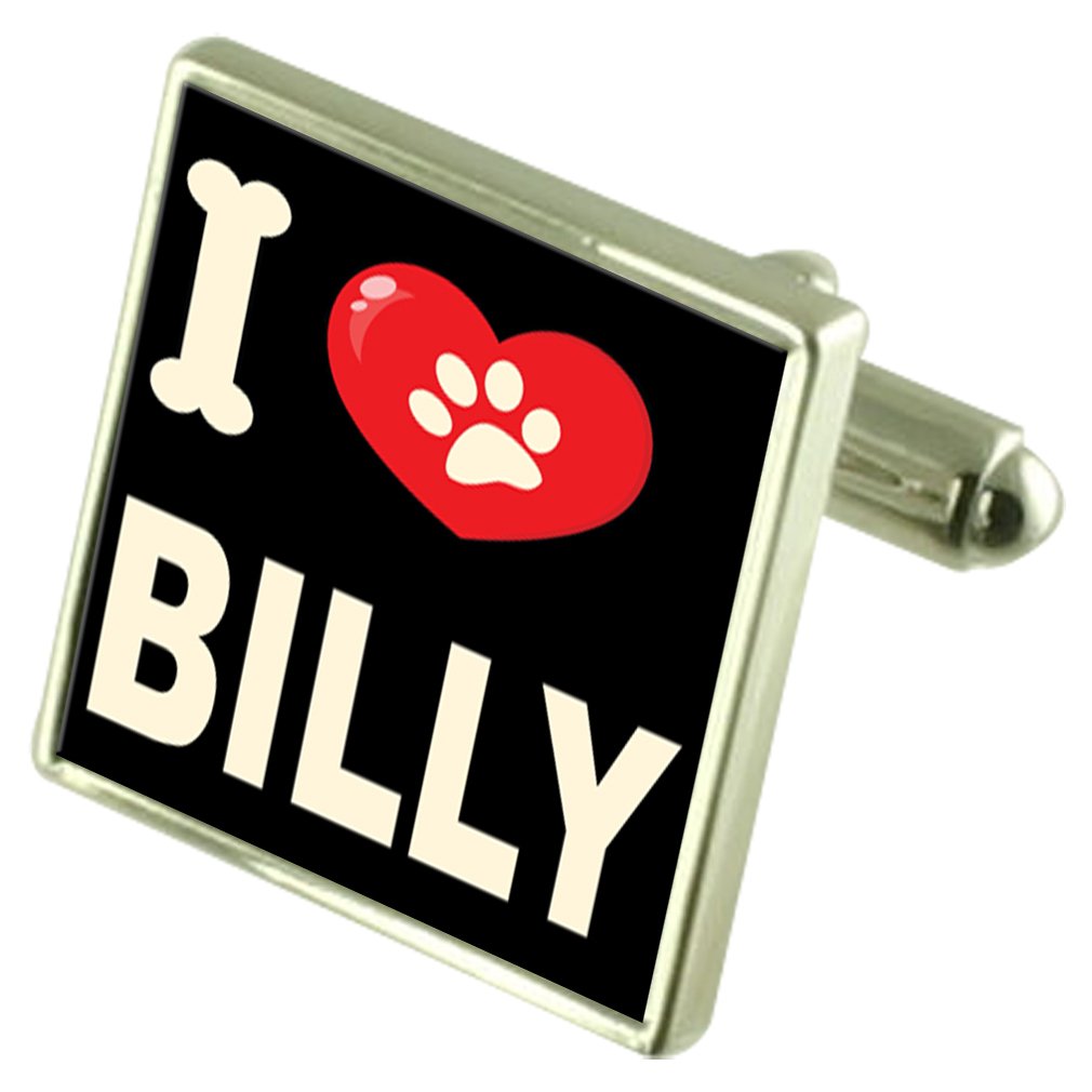 Stylish Silver-Tone Dog Lover Cufflinks - Perfect for Pet Owners & Formal Occasions | Great Gift for Dog Lovers, Weddings & Business Events