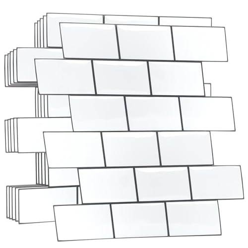 Pure White Gray Grout