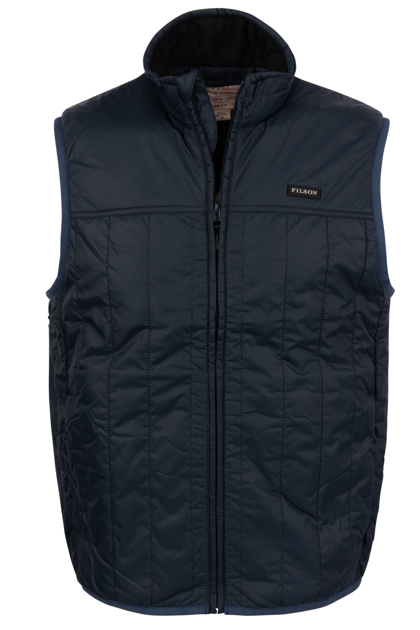 Filson Ultralight Vest for Men - Lightweight Water-Resistant Outdoor Hunting & Fishing Vest - Perfect for Hiking, Camping & Adventure Travel