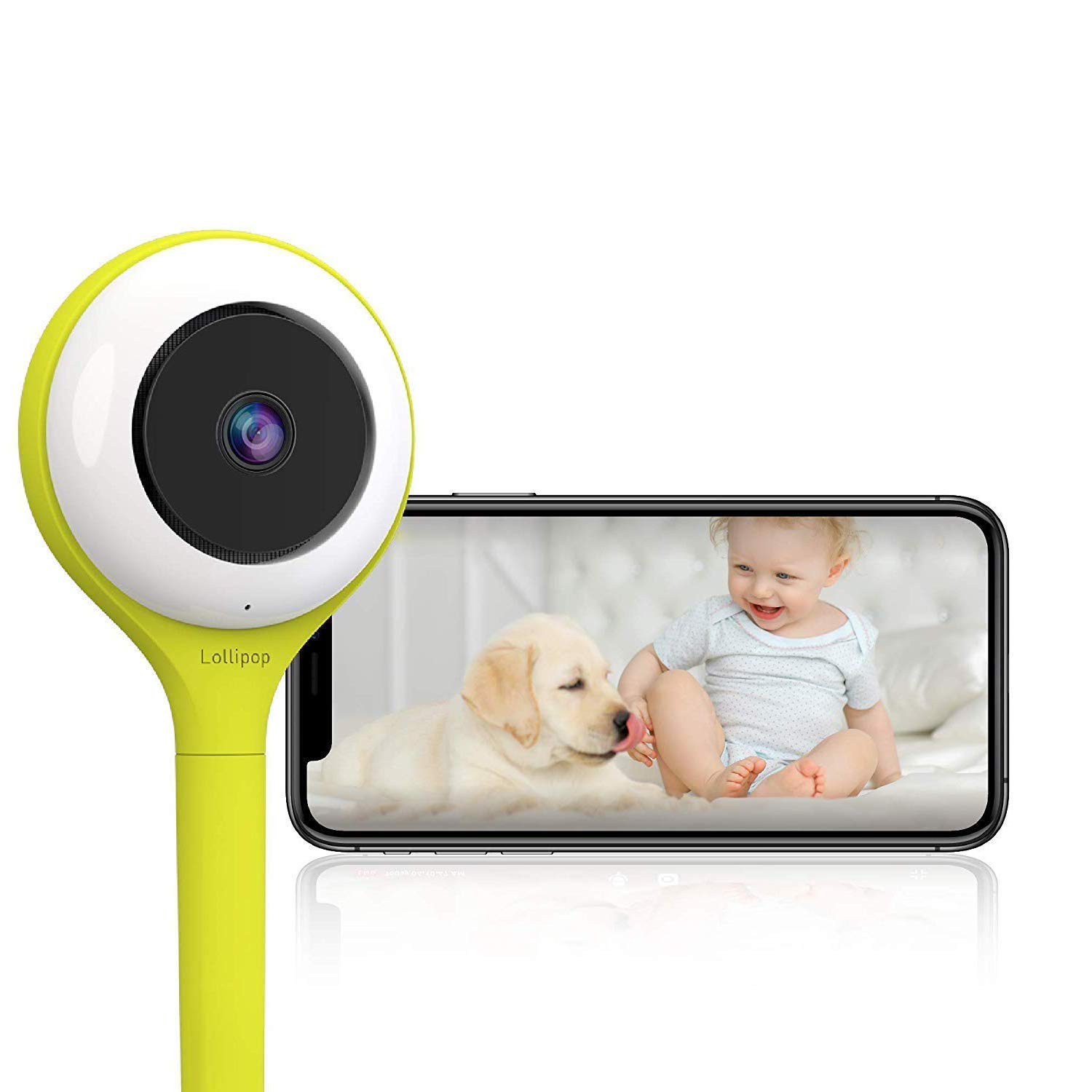 Smart Baby Monitor with True Crying Detection - HD Camera, Two-Way Audio & Night Vision | Ideal Baby Shower Gift for New Parents | Perfect for Nursery, Bedroom & Travel Use (Pistachio Green)