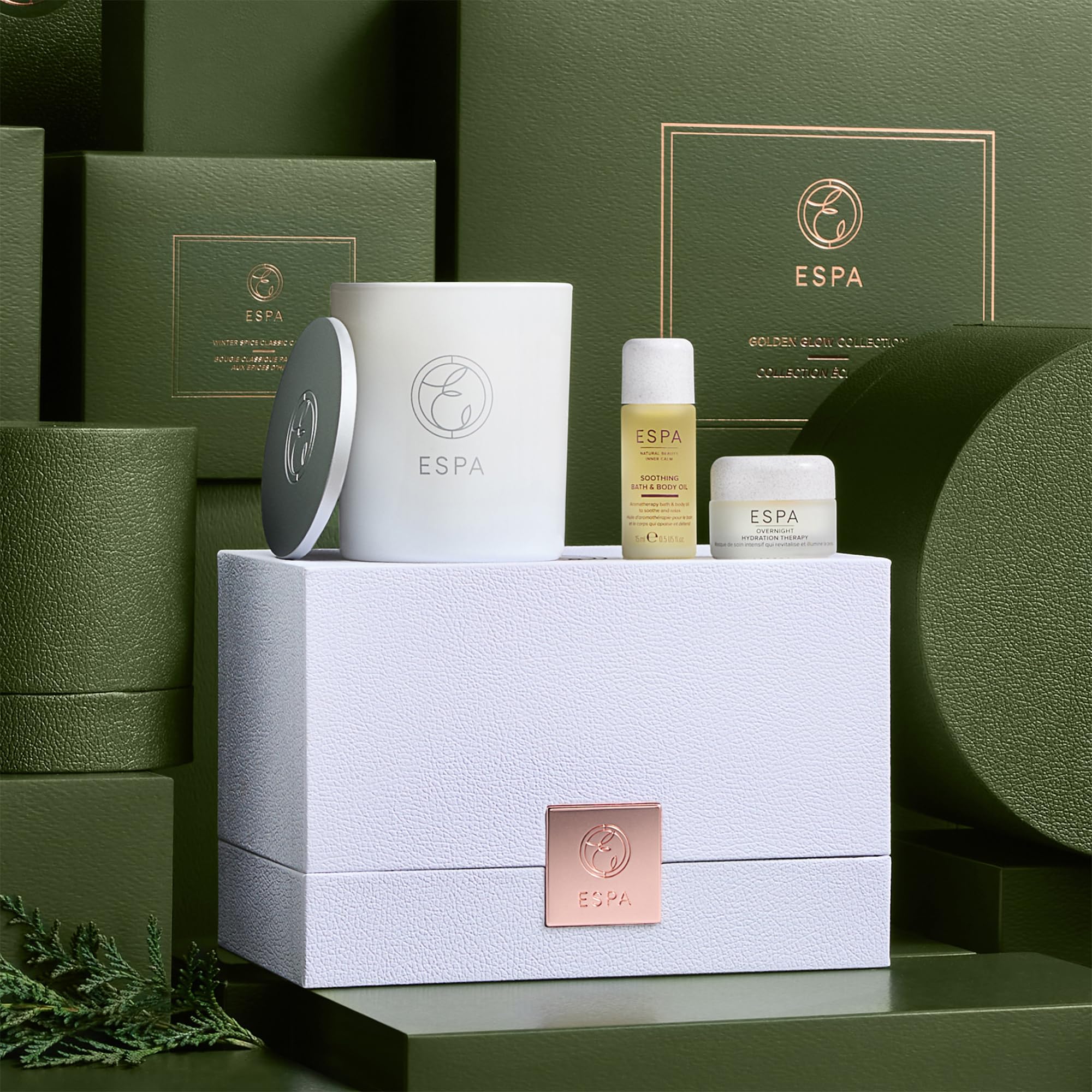 ESPA Soothing Collection Gift Set - Luxurious Skincare Set Worth $104 | Perfect for Relaxation, Spa Days & Self-Care Gifts