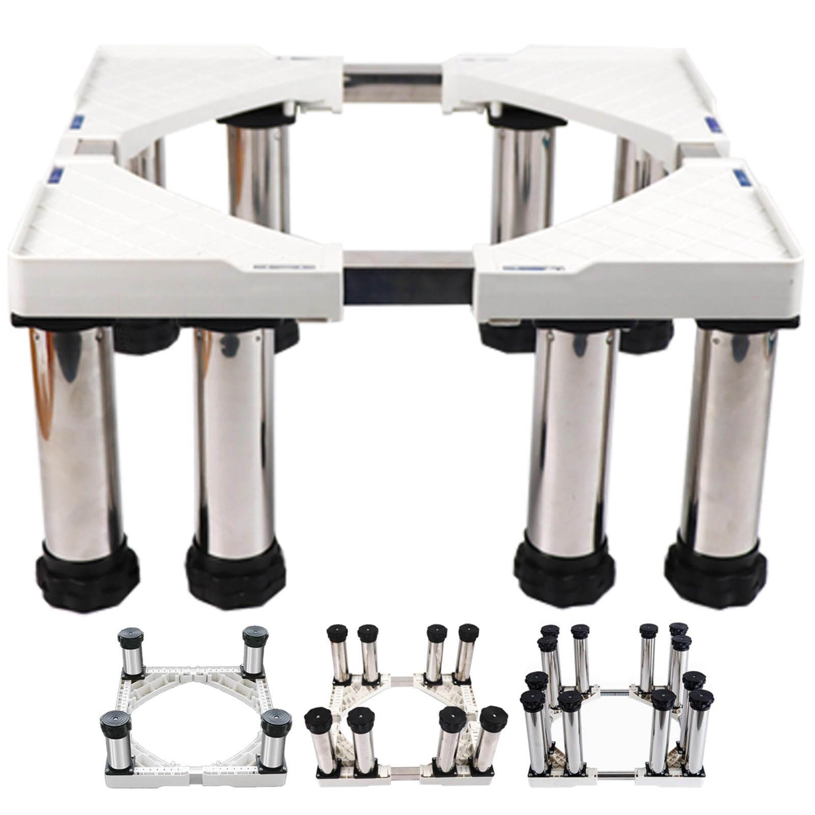 Adjustable Universal Washing Machine Pedestal Stand - 28