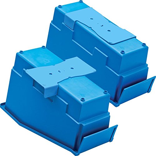 Non-Tip Book and Binder Holders with Stabilizer Wings - Set of 12 (5.5