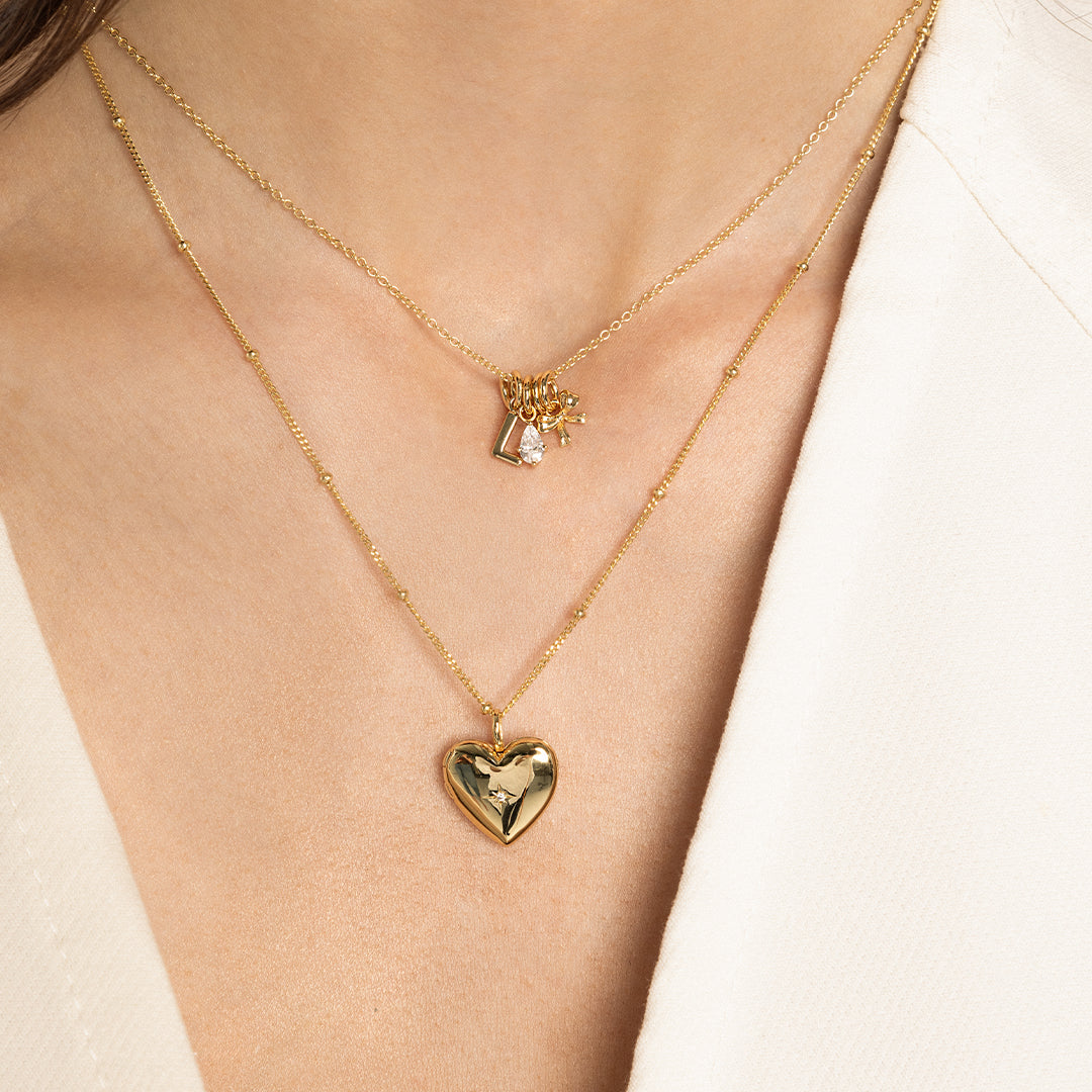 Elegant Axial Charm Necklace for Women - Dainty Layering Pendant Jewelry for Everyday Wear & Special Occasions