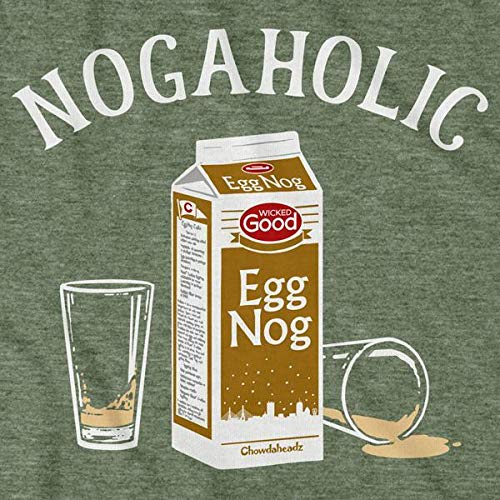 Nogaholic Vintage T-Shirt - Soft Unisex Cotton Blend Tee for Christmas Parties & Holiday Gatherings