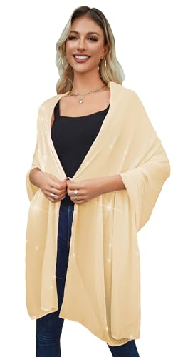Beige Chiffon