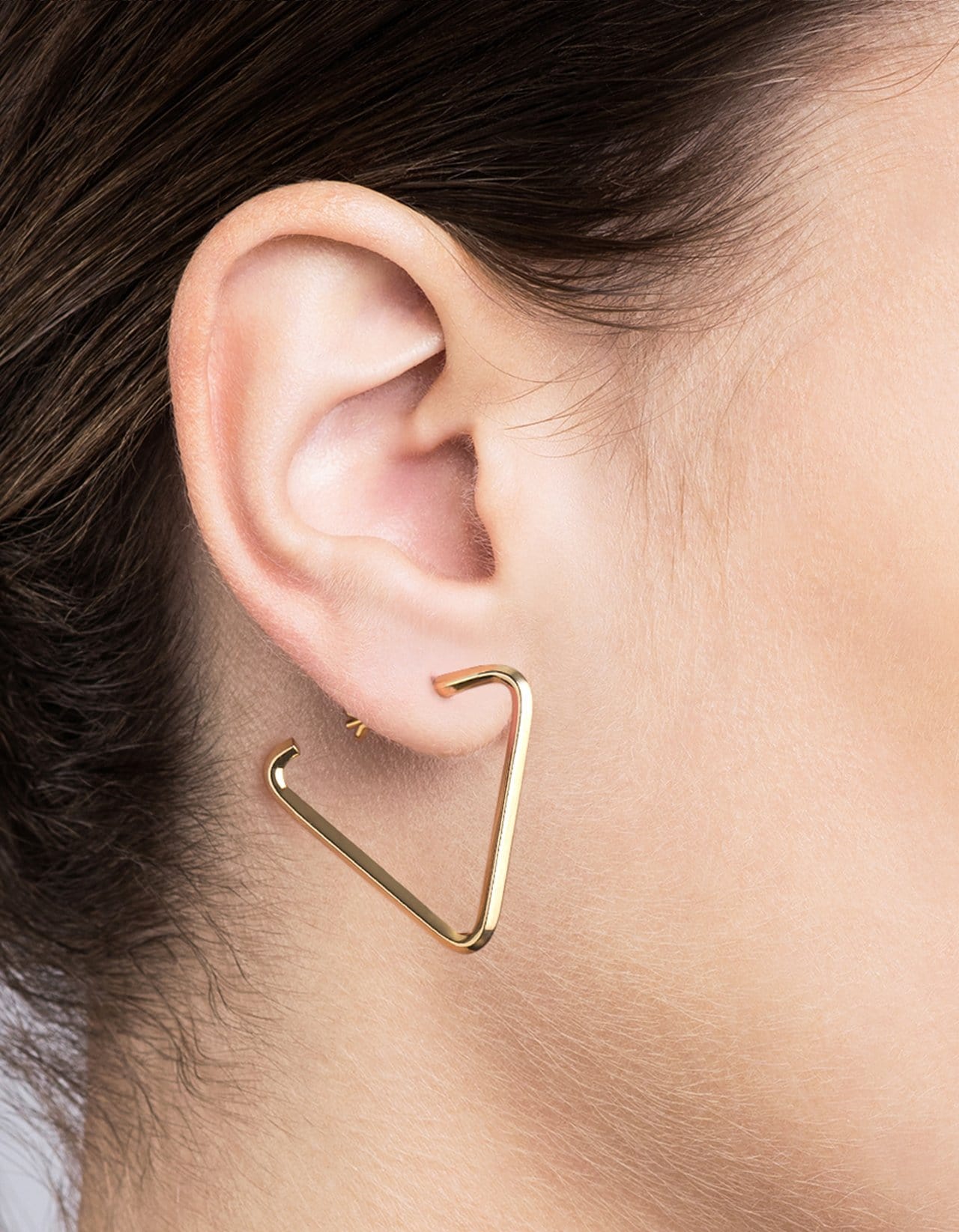 Eden Gold Vermeil Earrings for Women - Elegant Dangle Hoop Earrings for Everyday Wear & Special Occasions