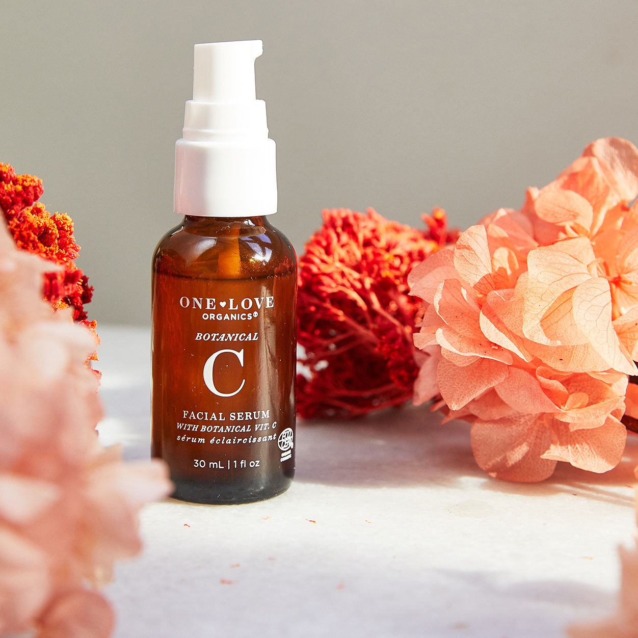 Botanical C Facial Serum - Vitamin C Brightening & Anti-Aging Face Serum for Glowing Skin | Day & Night Skincare Routine