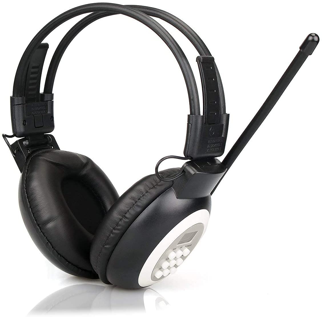 Retekess TR101 FM Radio Headphones - Wireless Digital Headset with AA Battery for Mowing, Walking, Riding, Jogging & Outdoor Activities | Perfect for Lawn Care, Commuting & Exercise