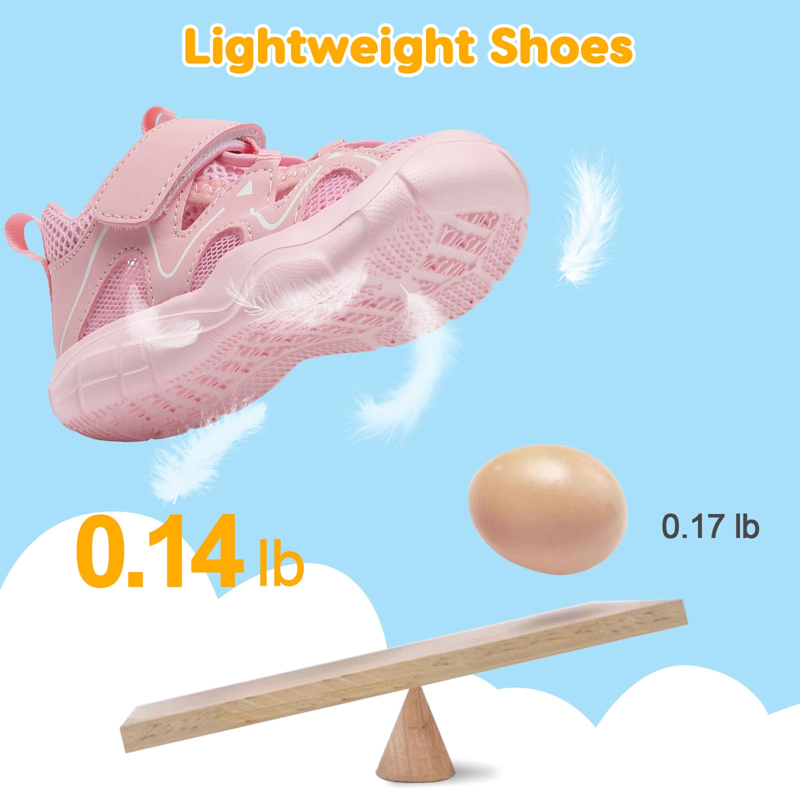 FEETCITY Wide Slip-On Toddler Sneakers for Boys & Girls - Comfortable Walking & Sports Shoes for Kids - Perfect for Playtime, School & Outdoor Activities