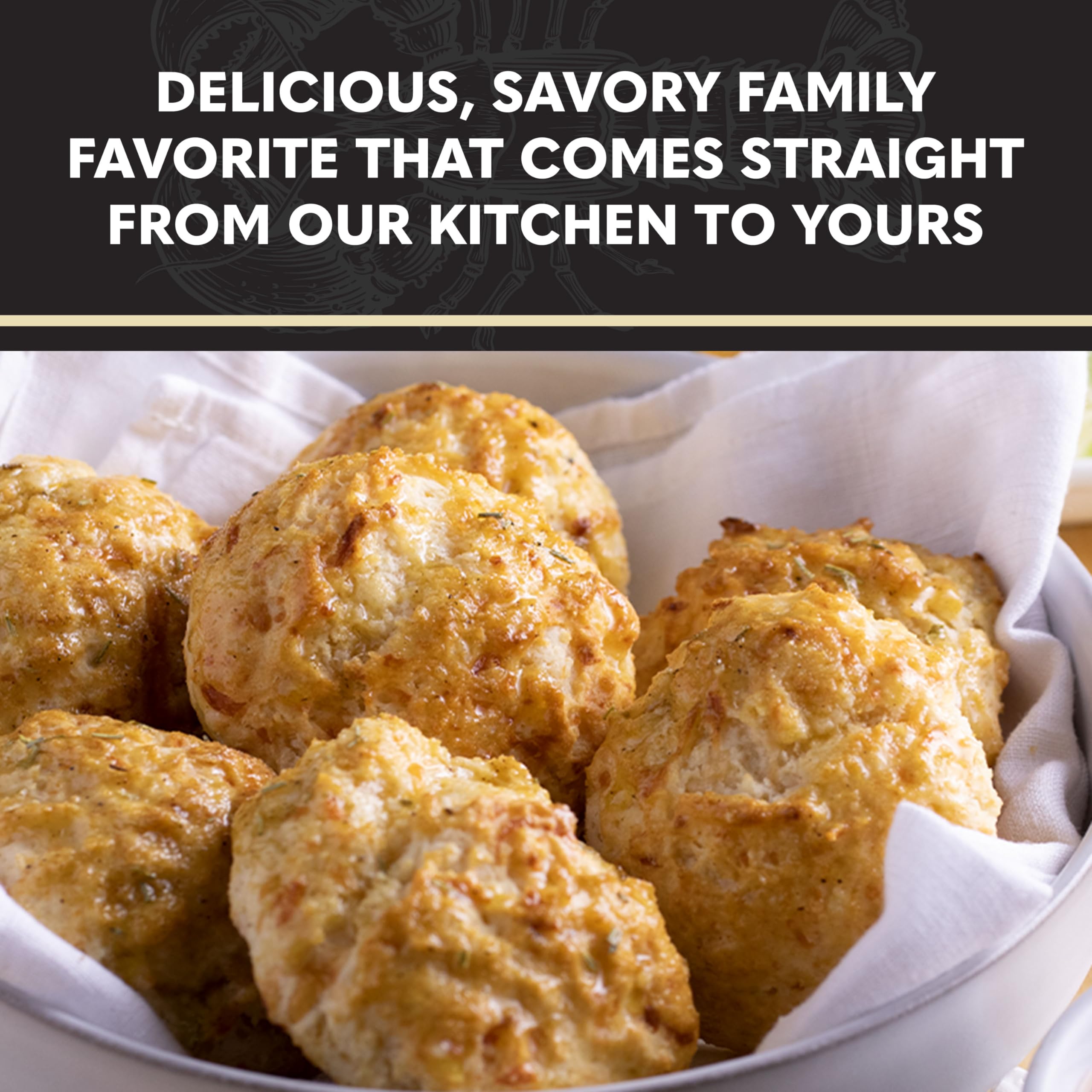 Red Lobster Rosemary Garlic Parmesan Biscuit Mix with Herb Seasoning - 11.36 Oz Box (Pack of 12) | Easy Homemade Biscuits for Dinner Parties, Family Gatherings & Holiday Meals