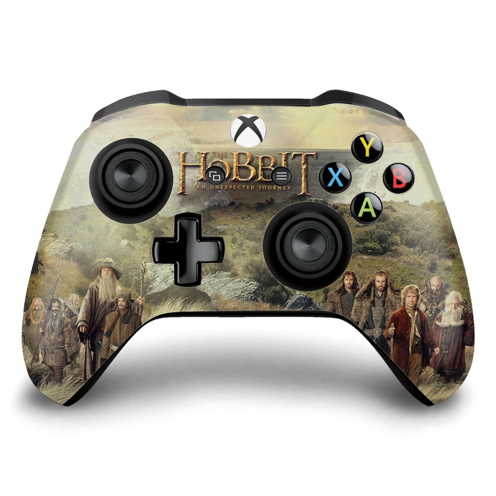 Official Licensed The Hobbit: An Unexpected Journey Vinyl Skin Sticker for Xbox One S/X Controller - Gaming Accessories for Movie & Fantasy Fans - Perfect for Gaming Sessions & Collectors Display