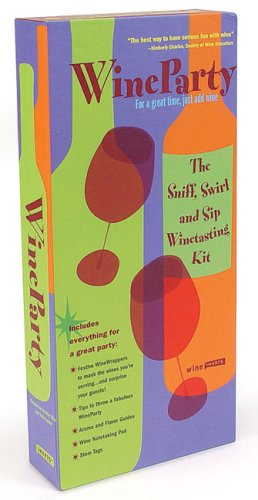 SMARTS Premium Wine Tasting Kit - Complete Set for Sniff, Swirl & Sip - Perfect for Wine Parties, Tastings & Gift Giving