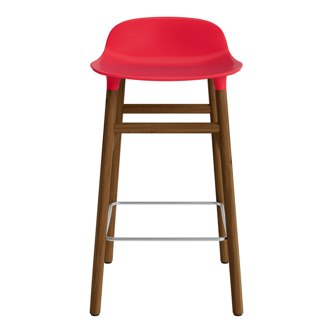 Modern Wooden Counter Stool with Sturdy Wood Legs - Perfect for Kitchen Islands, Bars, and Breakfast Nooks