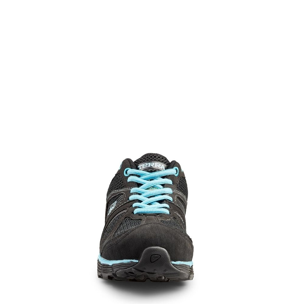 Terra Pacer 2.0 Women's Composite Toe Athletic Work Shoes - Lightweight Safety Shoes for Women, Slip Resistant & Comfortable - Perfect for Construction, Warehouse, Nursing & Healthcare Jobs