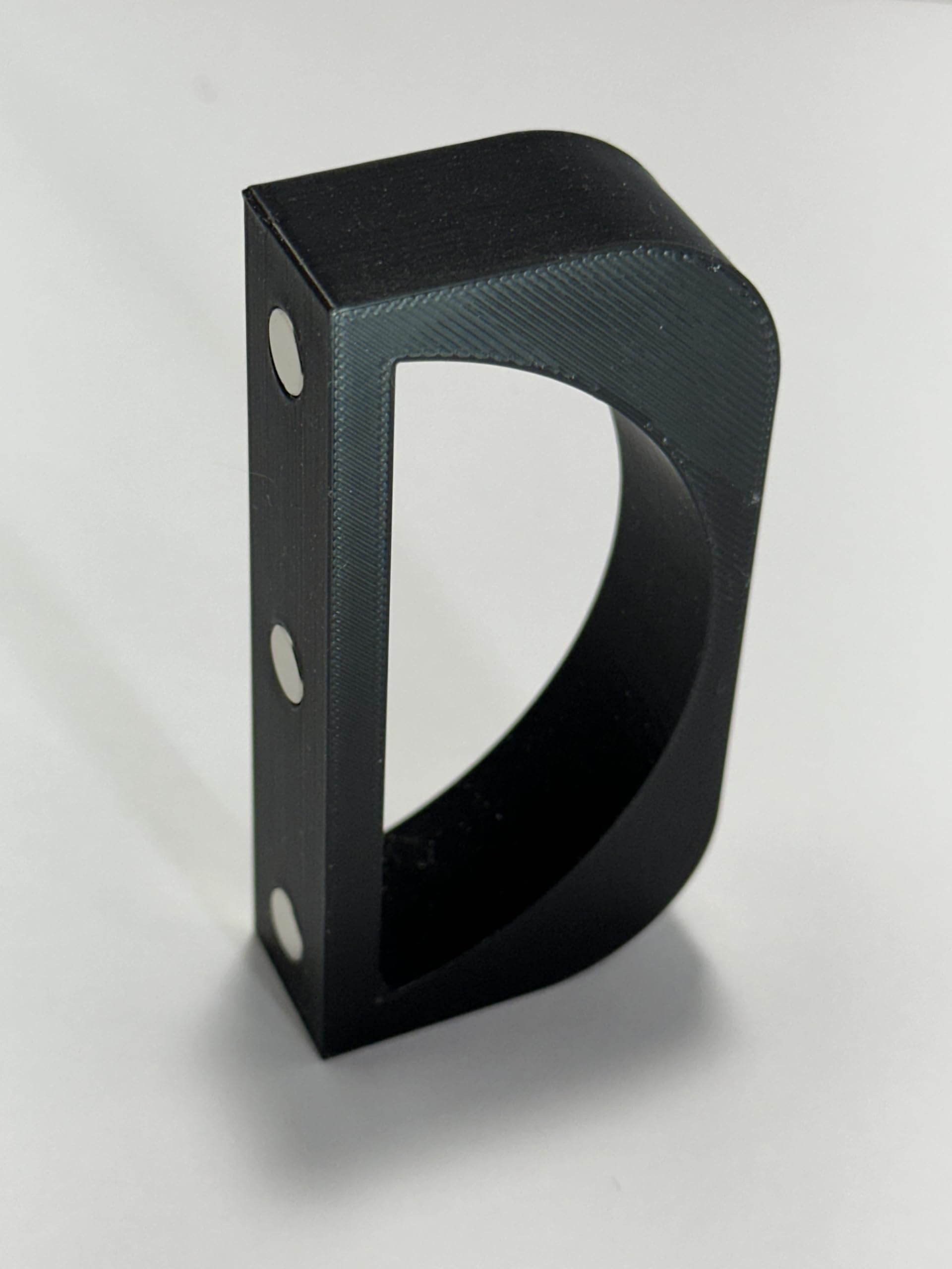Magnetic Ice Scoop Holder for GE Opal Nugget Ice Makers - Black Standard Design | Perfect for Kitchen, Bar, and Outdoor Use with Your Ice Machine