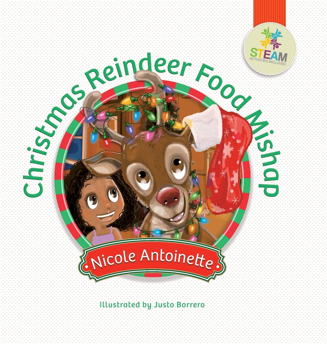 Festive Christmas Reindeer Food Bowl - Holiday Pet Treats for Dogs & Cats - Perfect for Christmas Parties & Pet Gift Ideas