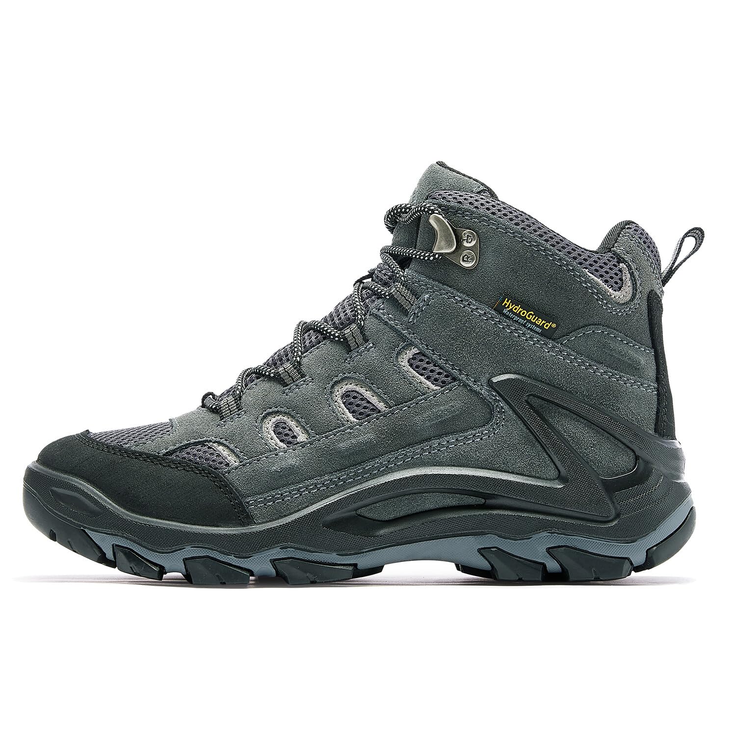 ROCKROOSTER Men's Waterproof Hiking Boots - Lightweight Outdoor Trekking Shoes for Men - Perfect for Mountain Climbing, Trail Walking & Camping Adventures