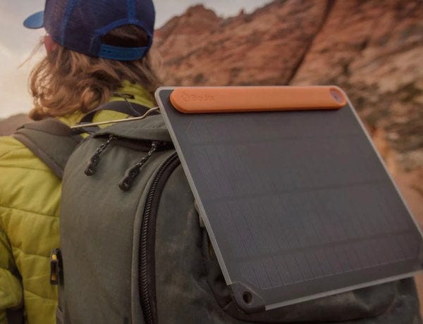 Biolite Solar Panel 5+ Portable Solar Charger for Camping, Hiking & Outdoor Adventures - Lightweight Foldable Solar Power Bank for Phones, Tablets & USB Devices