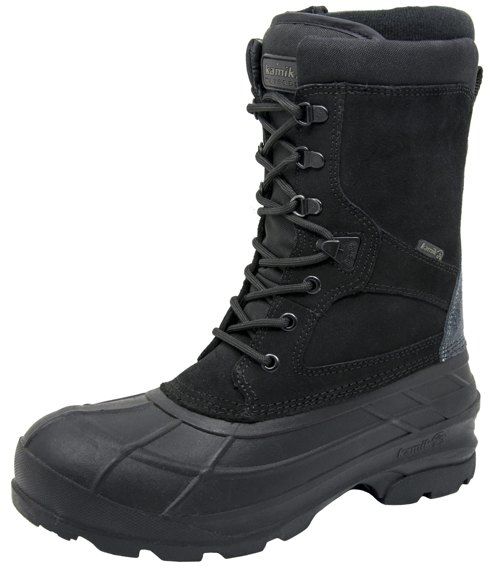 Kamik Men's Nationplus Waterproof Winter Boots - Insulated Snow Boots for Hiking, Work & Outdoor Activities | Durable & Warm Cold Weather Footwear
