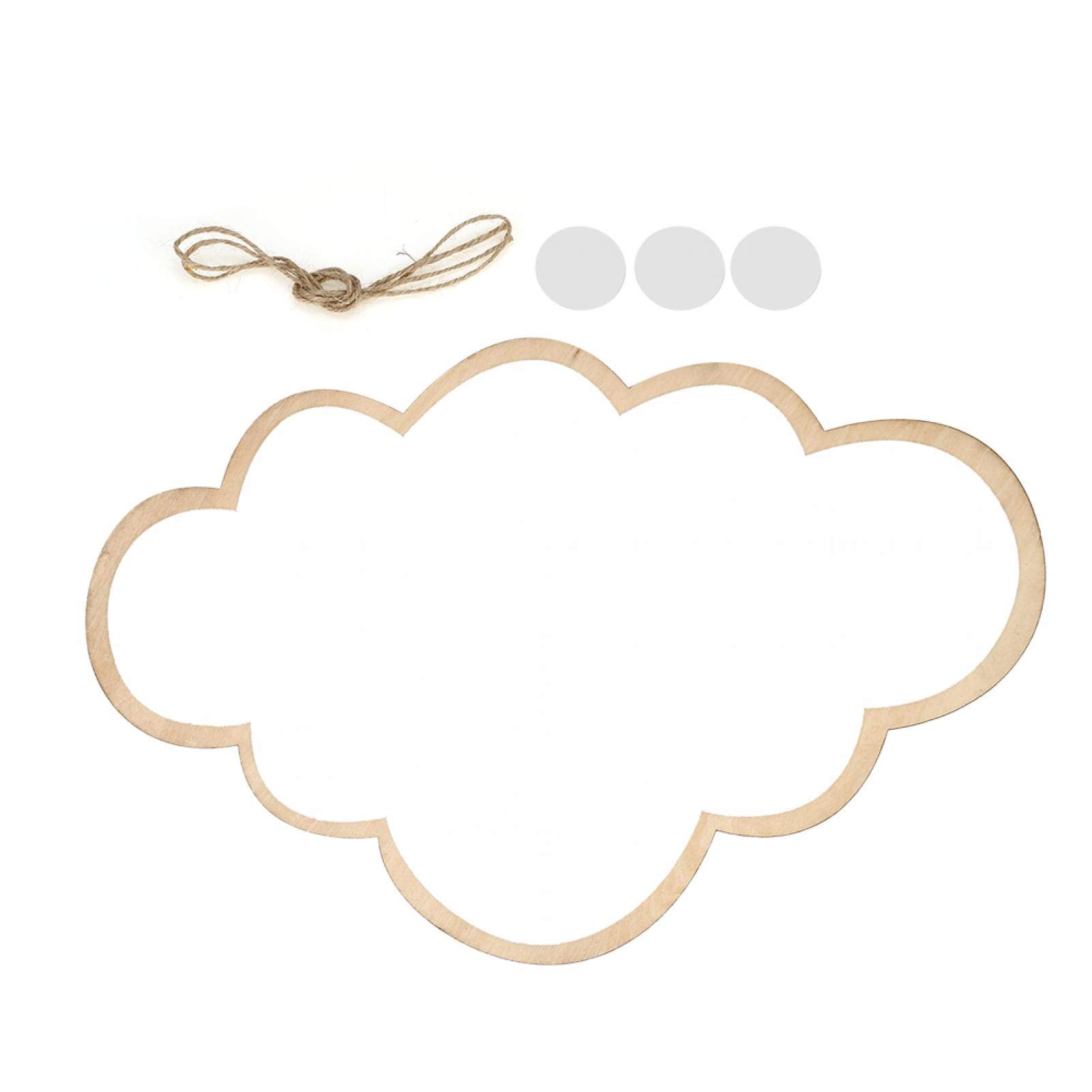 Nordic Acrylic Cloud-Shaped Decorative Mirror - Irregular Wall Sticker for Kids Room, Living Room, Home Office, Hallway & Porch | Modern Home Decor & Stylish Interior Design Accent