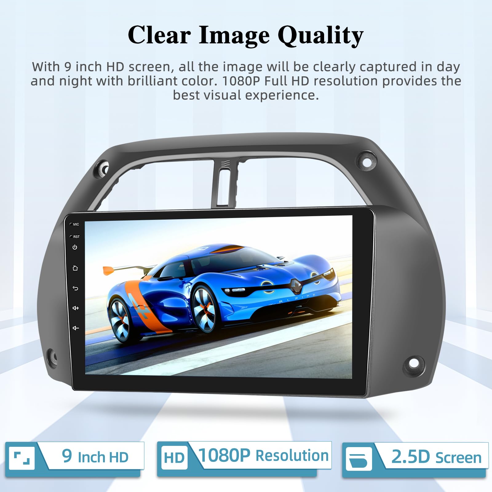 2+64GB Android 13 Car Stereo for Toyota RAV4 2001-2006 | 9