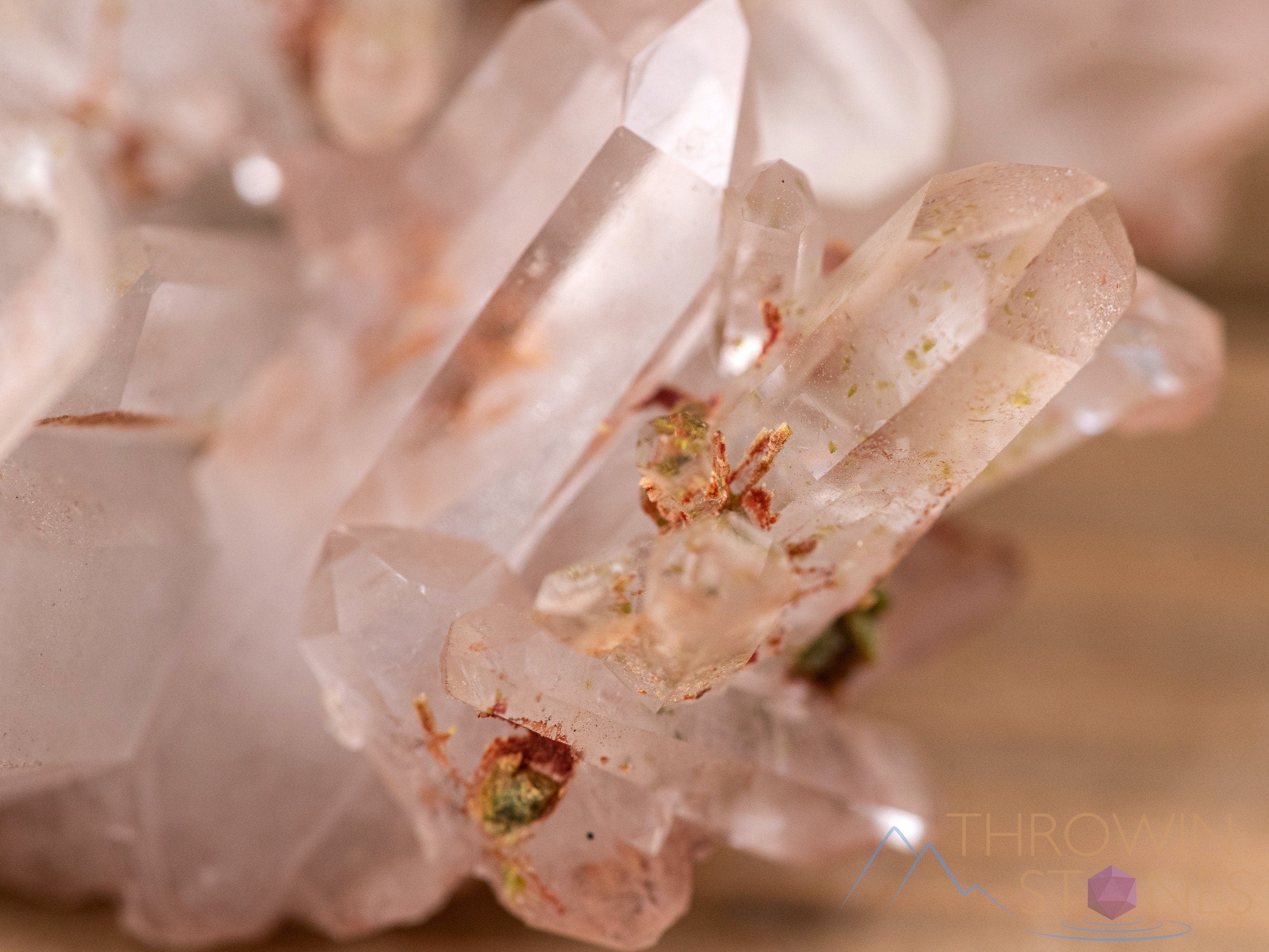 Messina Quartz with Hematite, Epidote, Piemontite - Natural Raw Crystal Cluster for Home Decor, Housewarming Gift & Healing Stones | Perfect for Meditation, Feng Shui & Spiritual Healing