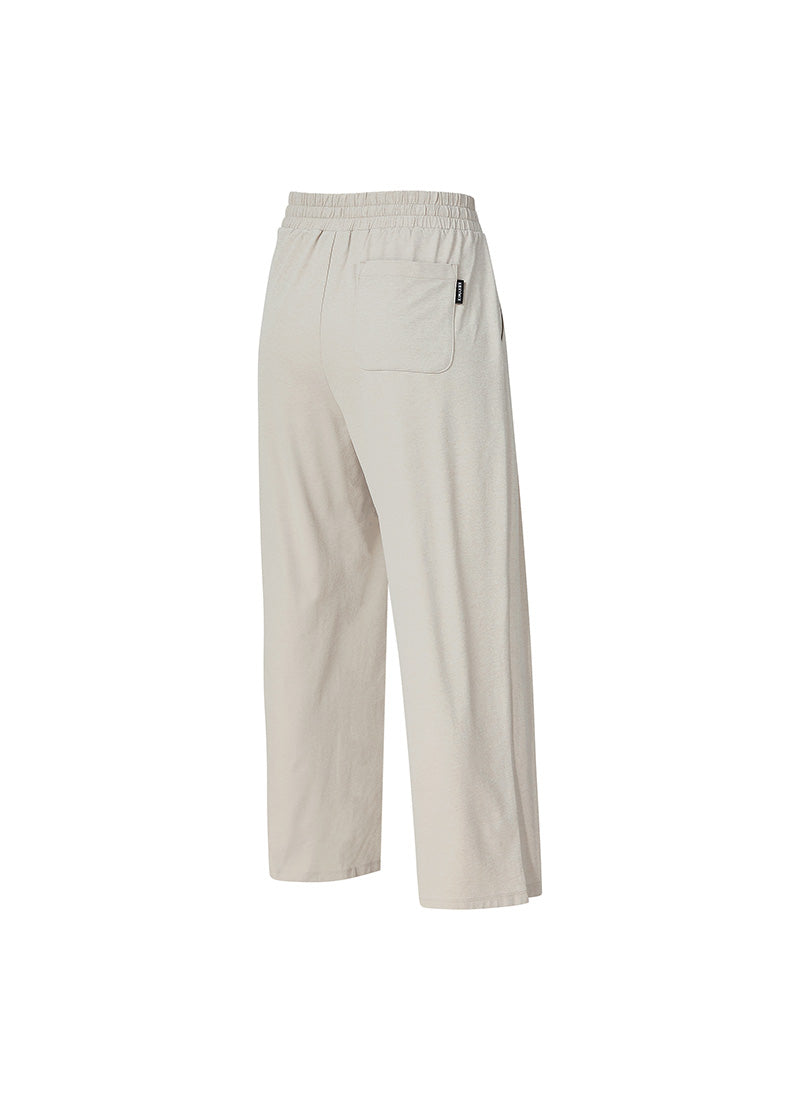 Ecodex All Banding Semi Wide Pants - Comfortable Stretch Women's Trousers for Work, Travel & Casual Wear | Plus Size & Petite Friendly