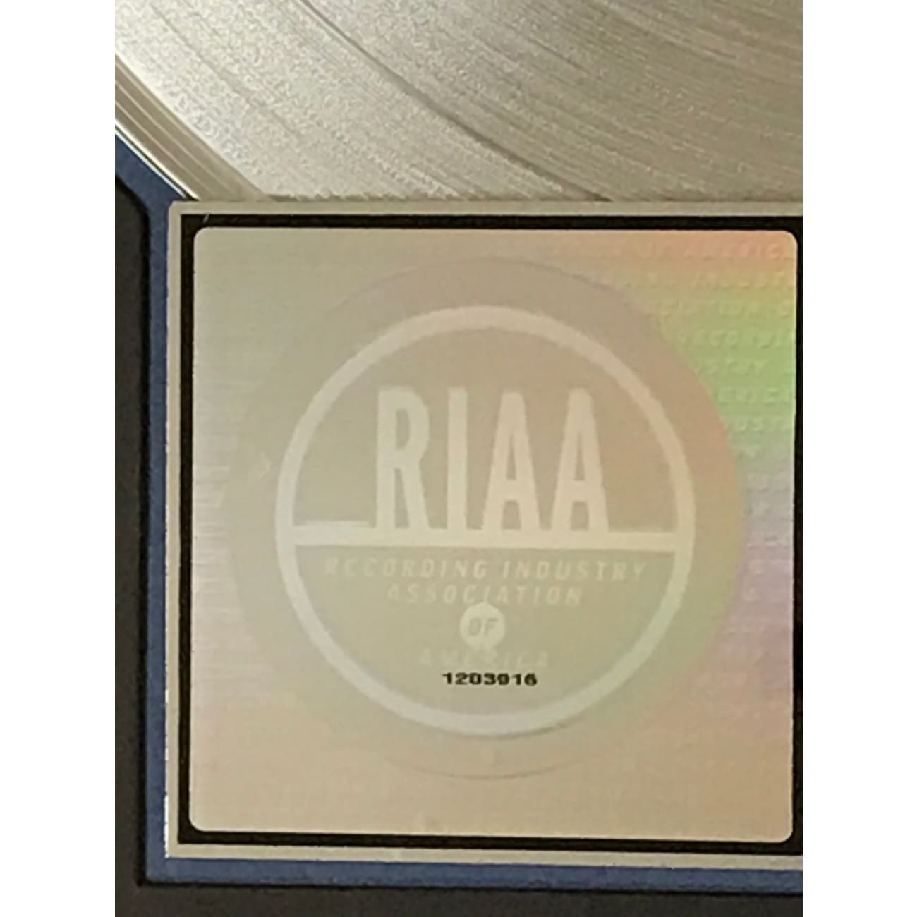 Jay Z The Blueprint 2.1 RIAA Certified 3x Multi Platinum Album Award - Perfect for Music Collectors, Hip Hop Fans & Home Decor