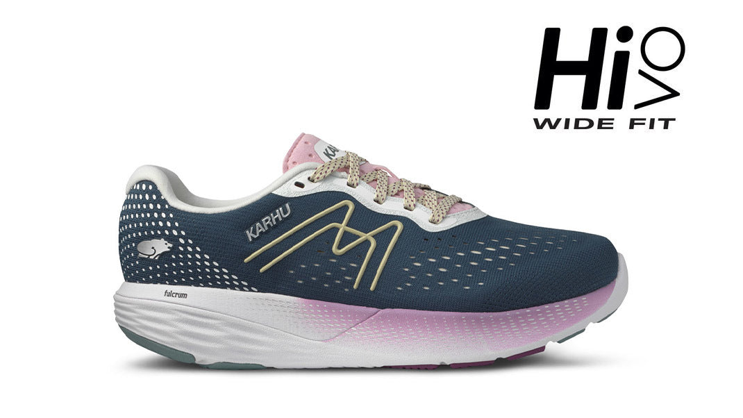 IKONI 2.0 HIVO Women's Running Shoes - Blue Mirage/Dawn Pink | Lightweight Cushioned Sneakers for Jogging, Gym Workouts & Everyday Wear