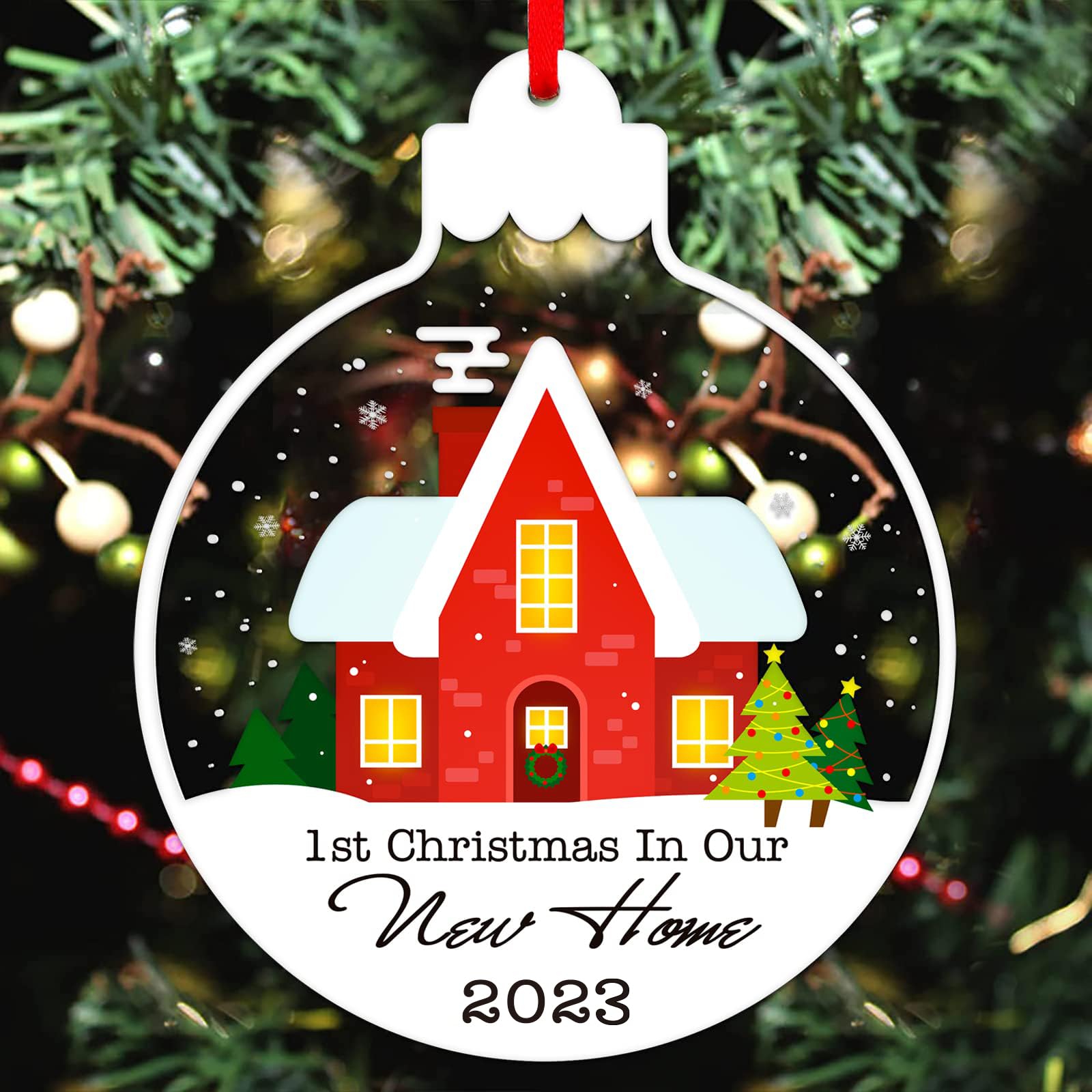 2023 First Christmas in Our New Home Ornament - 3