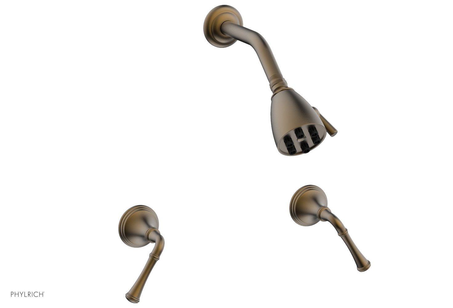 3RING Two Handle Shower Faucet Set D3205 - Chrome Finish Bathroom Shower System for Modern Homes, Perfect for Master Bath or Guest Bathroom Renovation