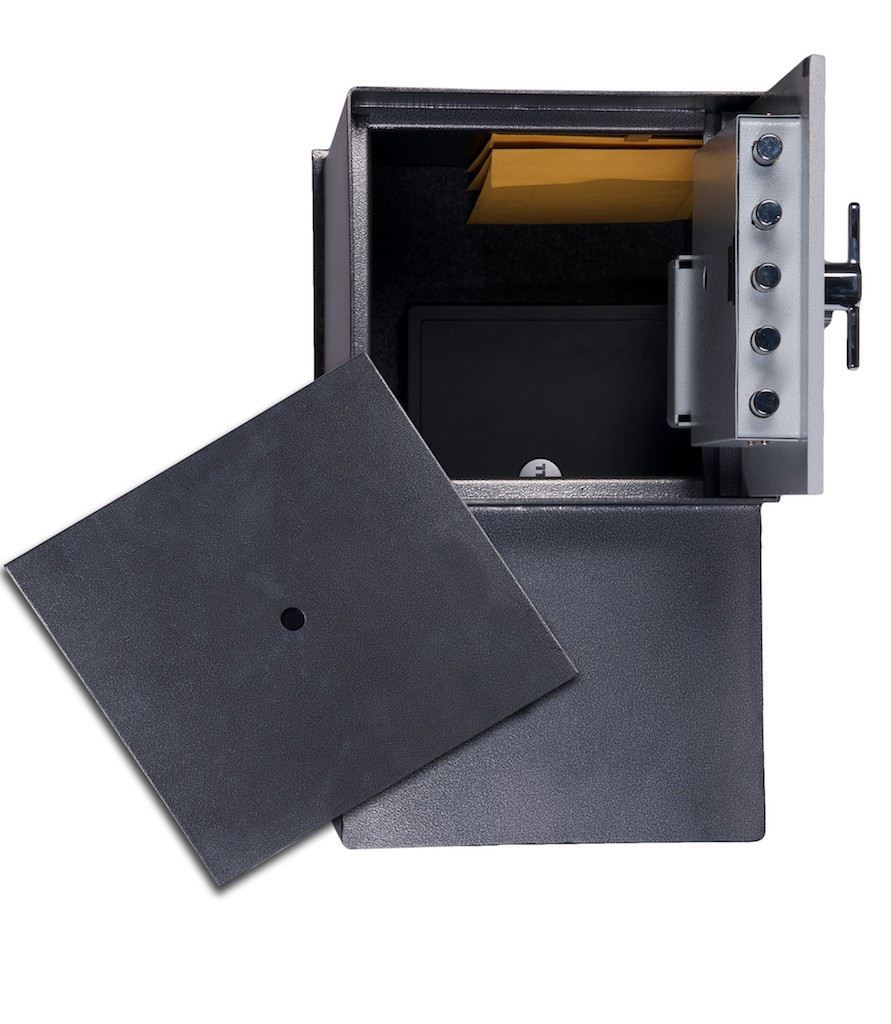 B3500 Heavy Duty Floor Safe - Secure Cash, Jewelry & Valuables - Home & Business Security Safe for Hidden Protection