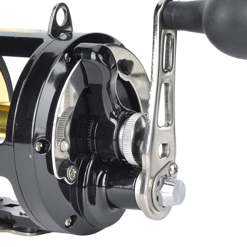 **Saltwater Fishing Reel - Heavy Duty Conventional Jigging Reel for Deep Sea Fishing | Saltwater Trolling, Offshore Angling & Big Game Fishing**