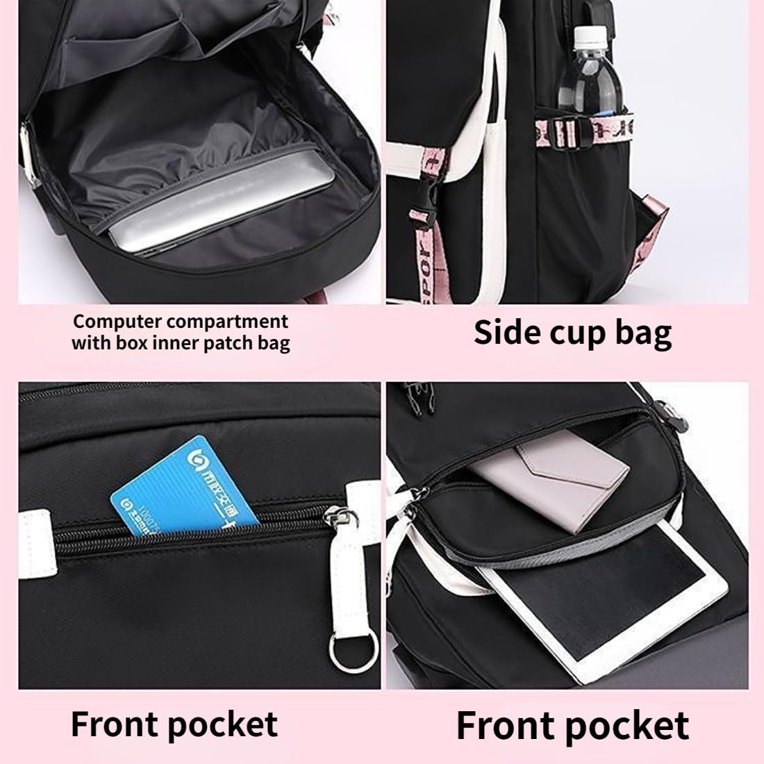 Cute Cartoon Capybara Backpack - Lightweight Waterproof Daypack for Women & Girls | Perfect for School, Travel & Outdoor Adventures (Style A)