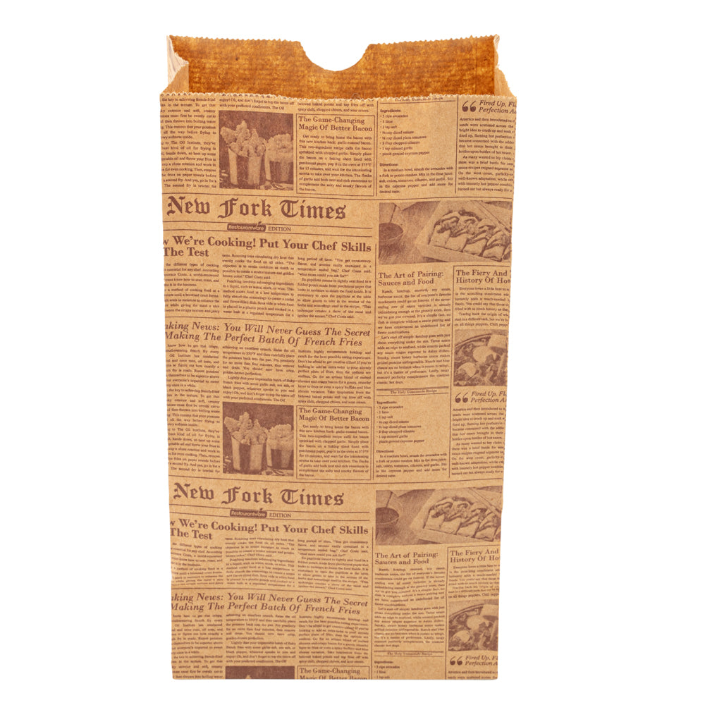 Eco-Friendly Kraft Paper Bags 4 lb - 5 x 3.25 x 9.5 Inches - 100 Count Box - Perfect for Grocery, Retail & Gift Packaging - Sustainable Shopping Bags for Stores, Restaurants & Events