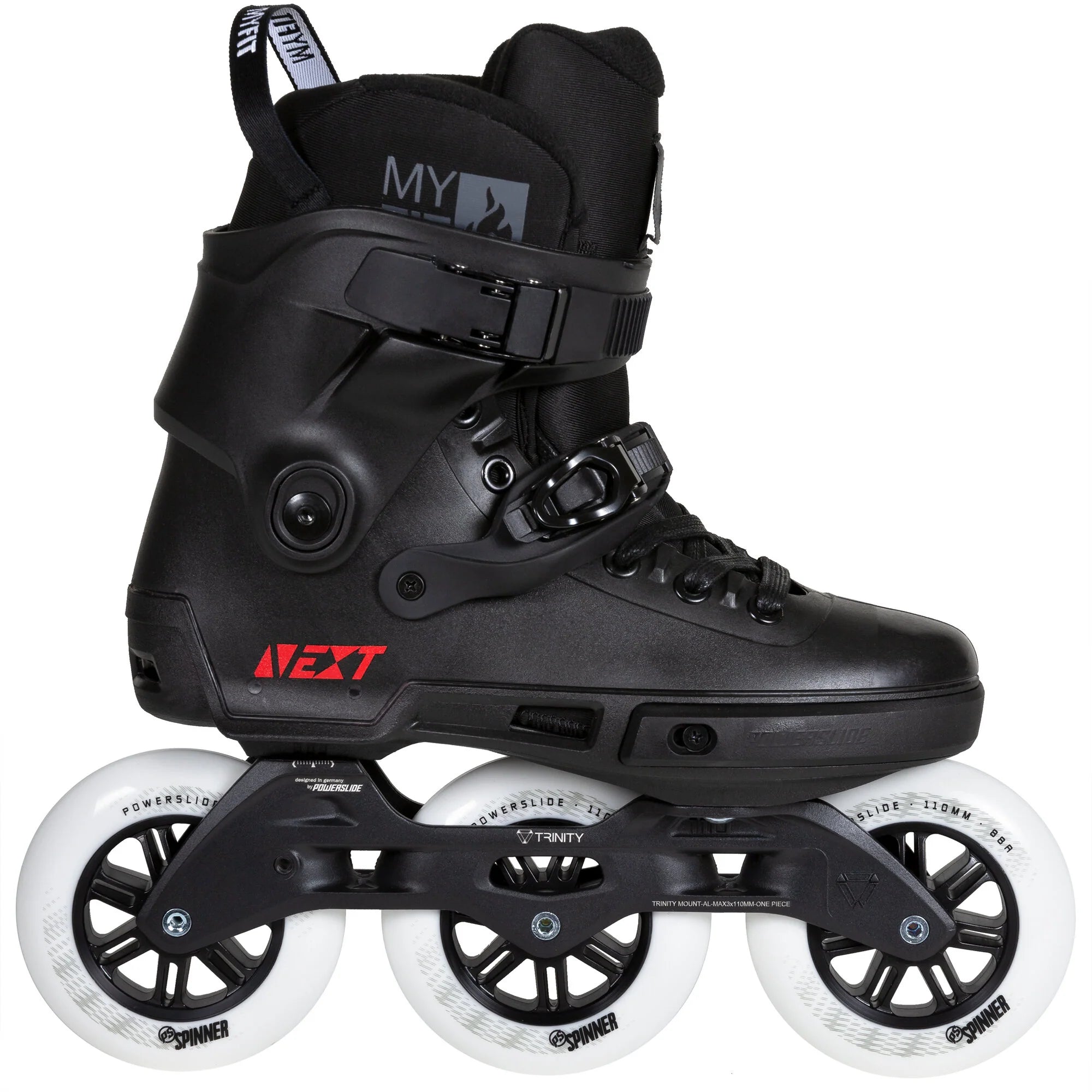 Powerslide Next Core 110mm Inline Skates for Adults - High-Performance Urban & Fitness Rollerblades - Perfect for Outdoor Skating, Commuting & Exercise
