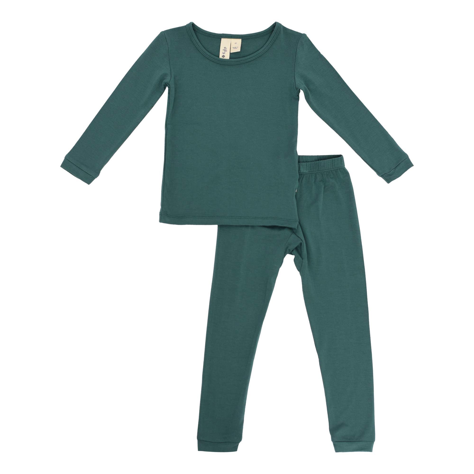 KYTE BABY Toddler Pajama Set - Soft Bamboo Rayon Pajamas for Boys & Girls | Cozy Sleepwear for Bedtime & Lounging