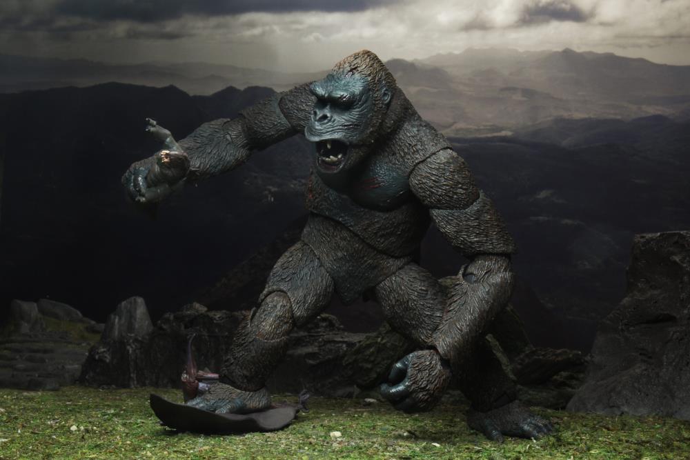 NECA King Kong (Skull Island) Action Figure - Collectible Movie Toy for Fans & Gift Idea - Perfect for Display, Cosplay, and Kong Themed Decor