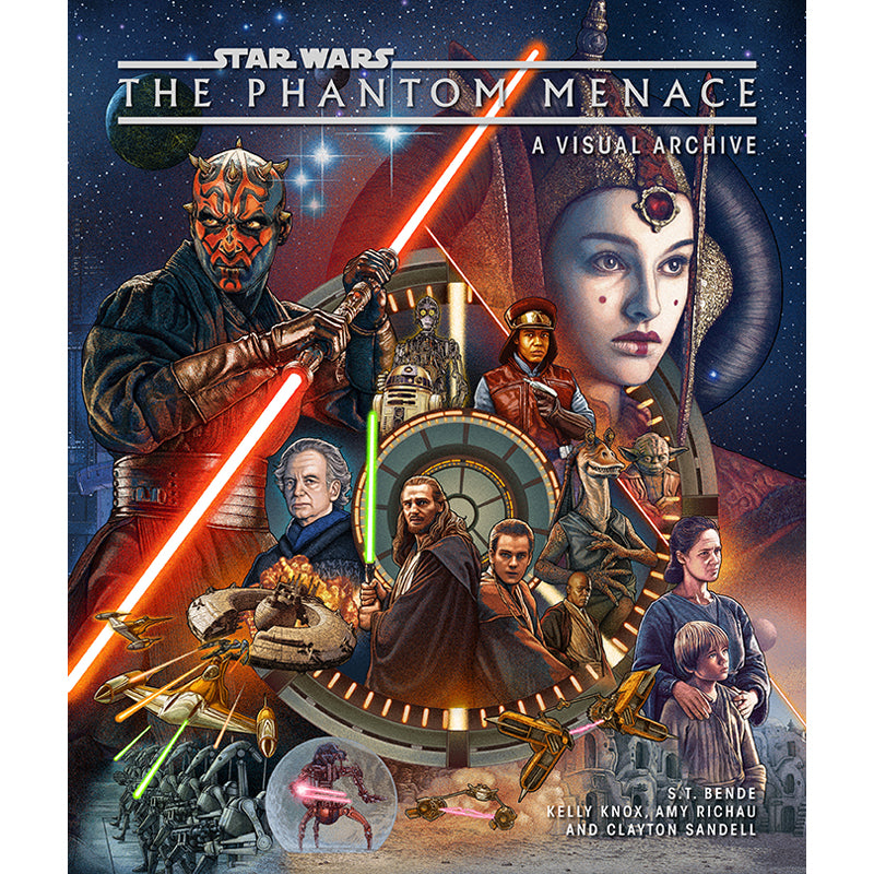 Star Wars The Phantom Menace Visual Archive - Official Movie Art Book, Behind The Scenes Photos & Concept Art - Perfect for Star Wars Fans, Collectors & Film Enthusiasts (Home Display, Gift Idea, Coffee Table Book)