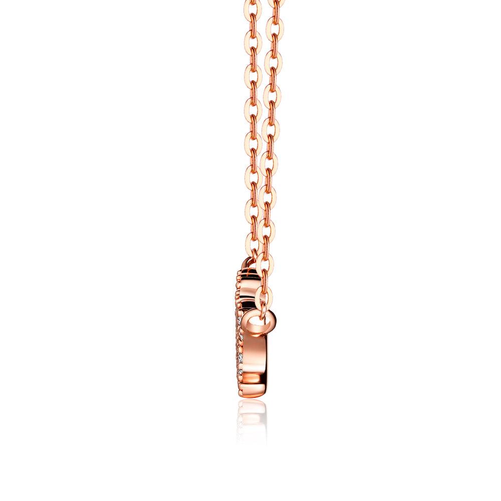 Stunning MAMA Moissanite Diamond Pave Necklace Pendant - 14K Gold Plated Elegant Jewelry for Women - Perfect for Weddings, Anniversaries & Special Occasions