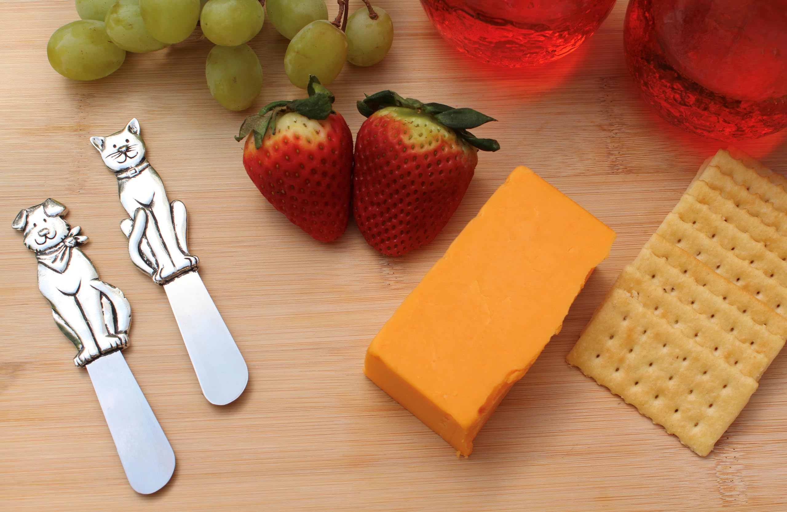 Cat-Shaped Butter Spreader Knife - Soft Cheese & Pate Kitchen Tool - Decorative Gift for Pet Lovers - Perfect for Breakfast, Brunch & Cheese Boards