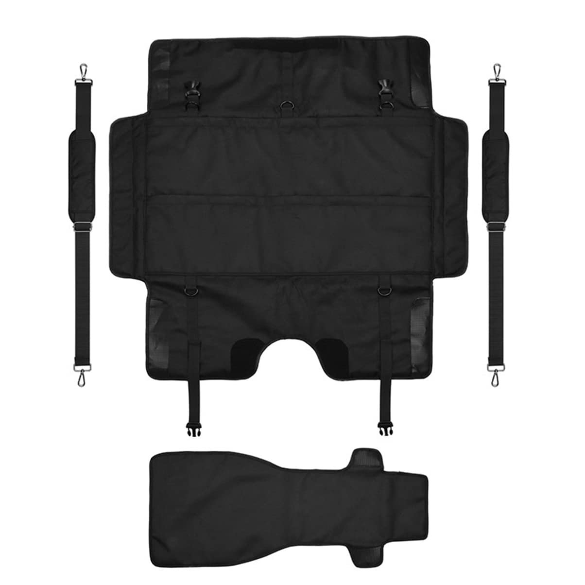 Milisten Premium Velvet Computer Monitor Carrying Case - Protective Storage Bag for LCD Monitors, Desktop Screens & Travel Use - Durable & Soft Velvet Design for Safe Transport & Storage