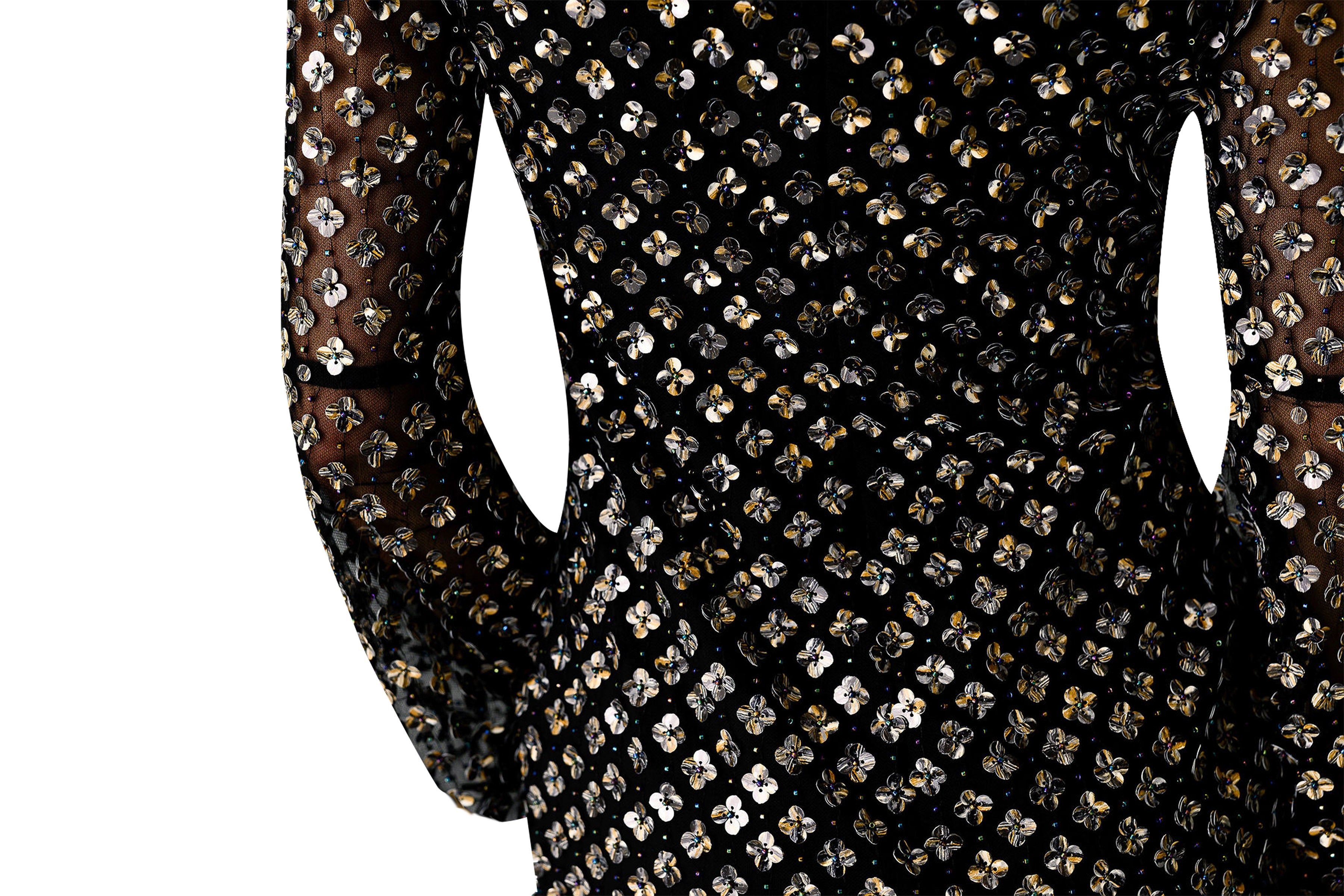 Elegant Midi Sequin Dress for Women - Party, Evening, Prom & Special Occasions