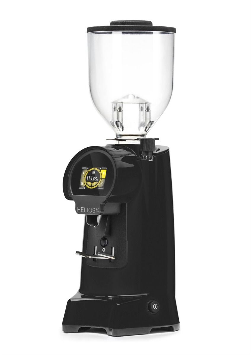 Eureka Helios 80 Professional Espresso Coffee Grinder - Commercial Grade Burr Grinder for Baristas & Coffee Shops - Perfect for Espresso, Latte & Cappuccino Brewing