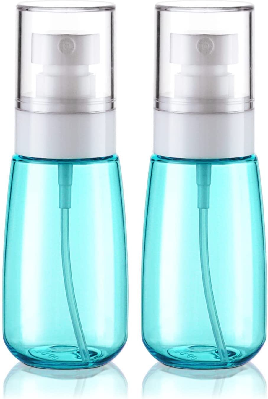 3 Pack Leak-Proof Small Spray Bottles for Travel - Refillable Mist Bottles for Toner, Face & Hair Care - Perfect for Gym, Office & Airplane Travel Accessories