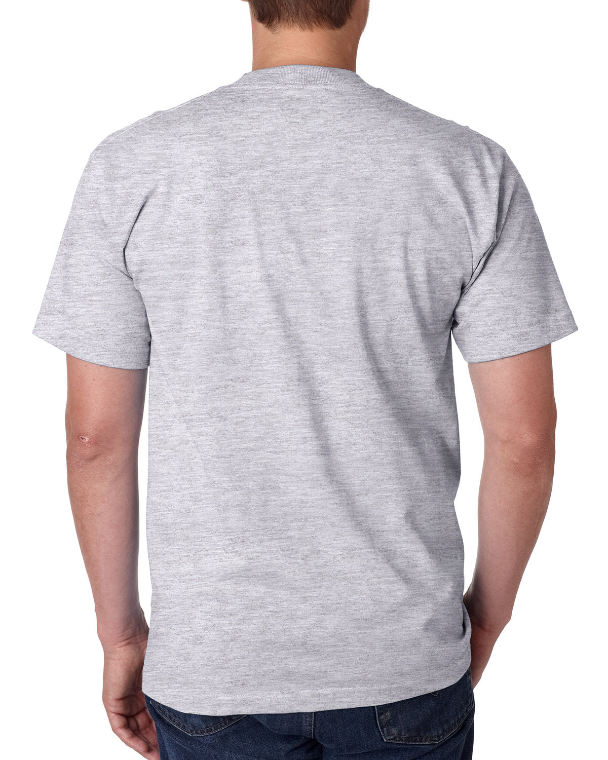 Bayside BA5100 Men's 100% Cotton T-Shirt - 6.1 oz. Soft Comfort Crew Neck Tee for Casual Wear, Gym & Everyday Use
