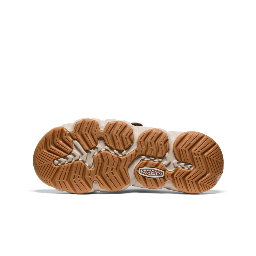 Men's Hyperport Leather Clogs - Comfortable Slip-On Shoes in Cornstalk/Plaza Taupe | Perfect for Casual Wear, Work & Outdoor Activities