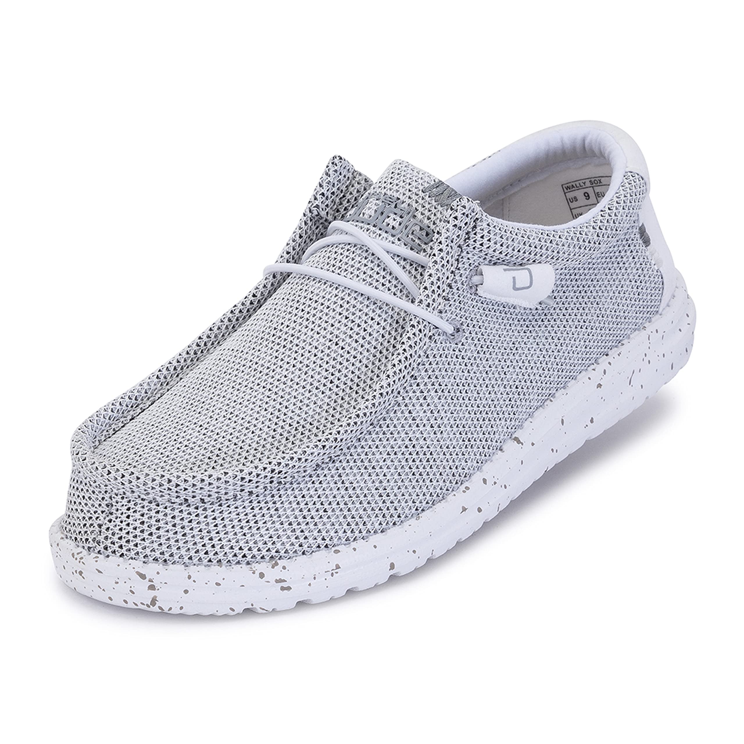Hey Dude Wally Men's & Women's Slip-On Loafers - Ultra Lightweight & Comfortable Casual Shoes for Walking, Travel & Everyday Wear